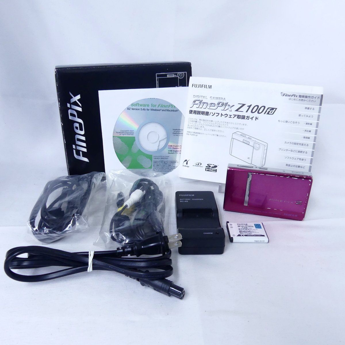 FUJIFILM フジフイルム FINEPIX Z100fd ピンク系 デジタルカメラ