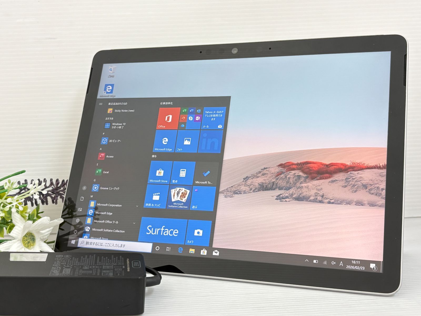 良品 バッテリー良好】Microsoft Surface GO2 model:1927『Core m3