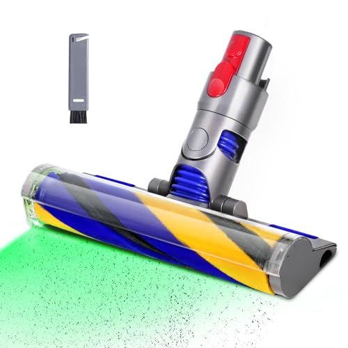 ダイソン V8 スリム Slim Fluffy (SV10K) ヘッド軽量版 LED 広域ダス