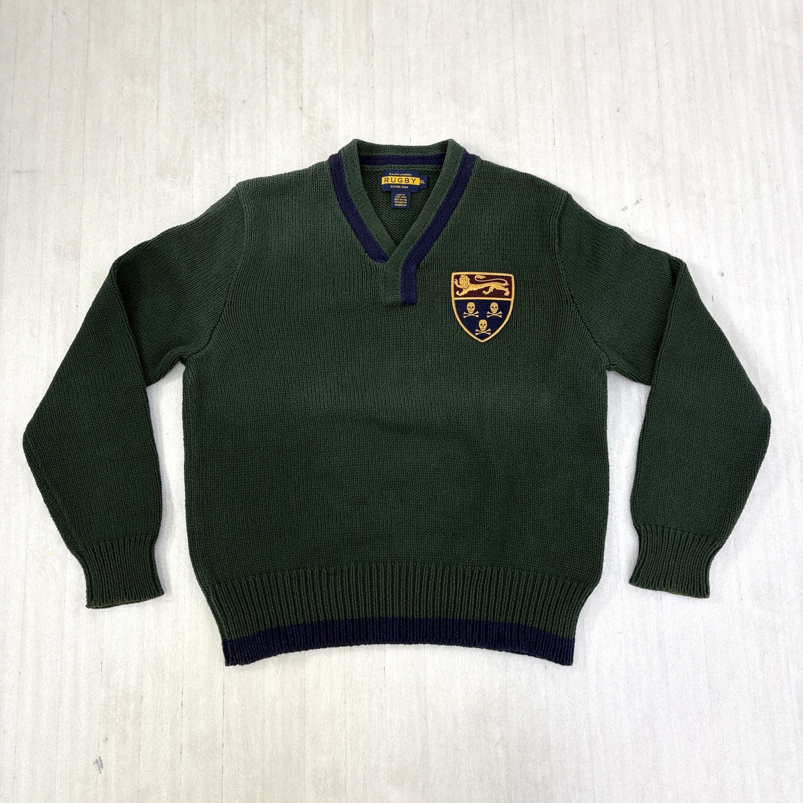 ROUGH&SWELL ラフアンドスウェル RUGBY ラグビー コットンセーター