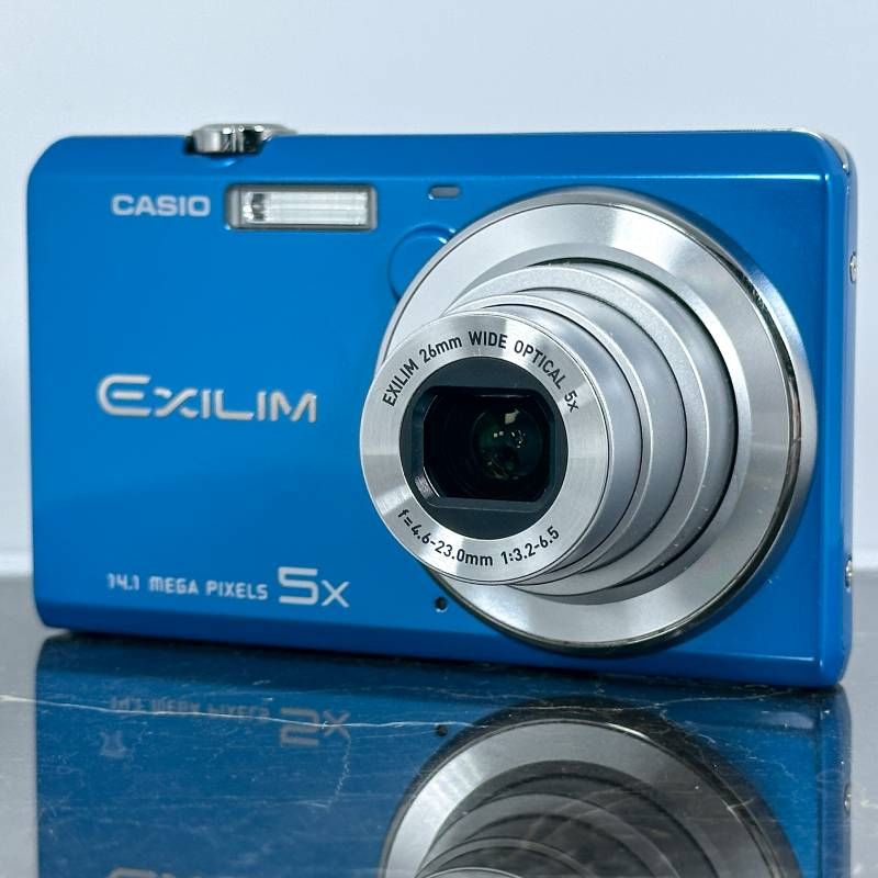 CASIO EXILIM EX-ZS10 ブルー コンデジ デジカメ 光学5倍ズーム HD動画