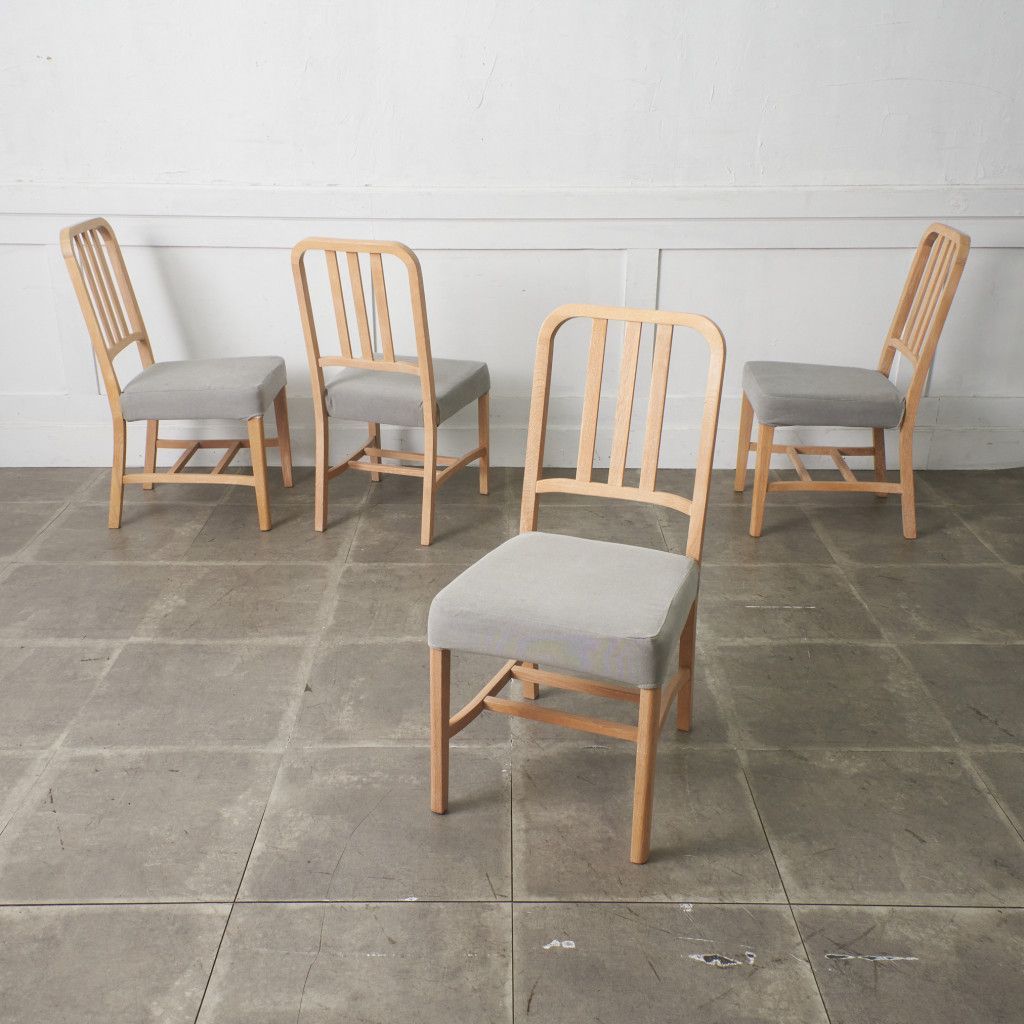 4脚セット アクタス ILMA チェア オーク 木製 ダイニングチェア 食卓