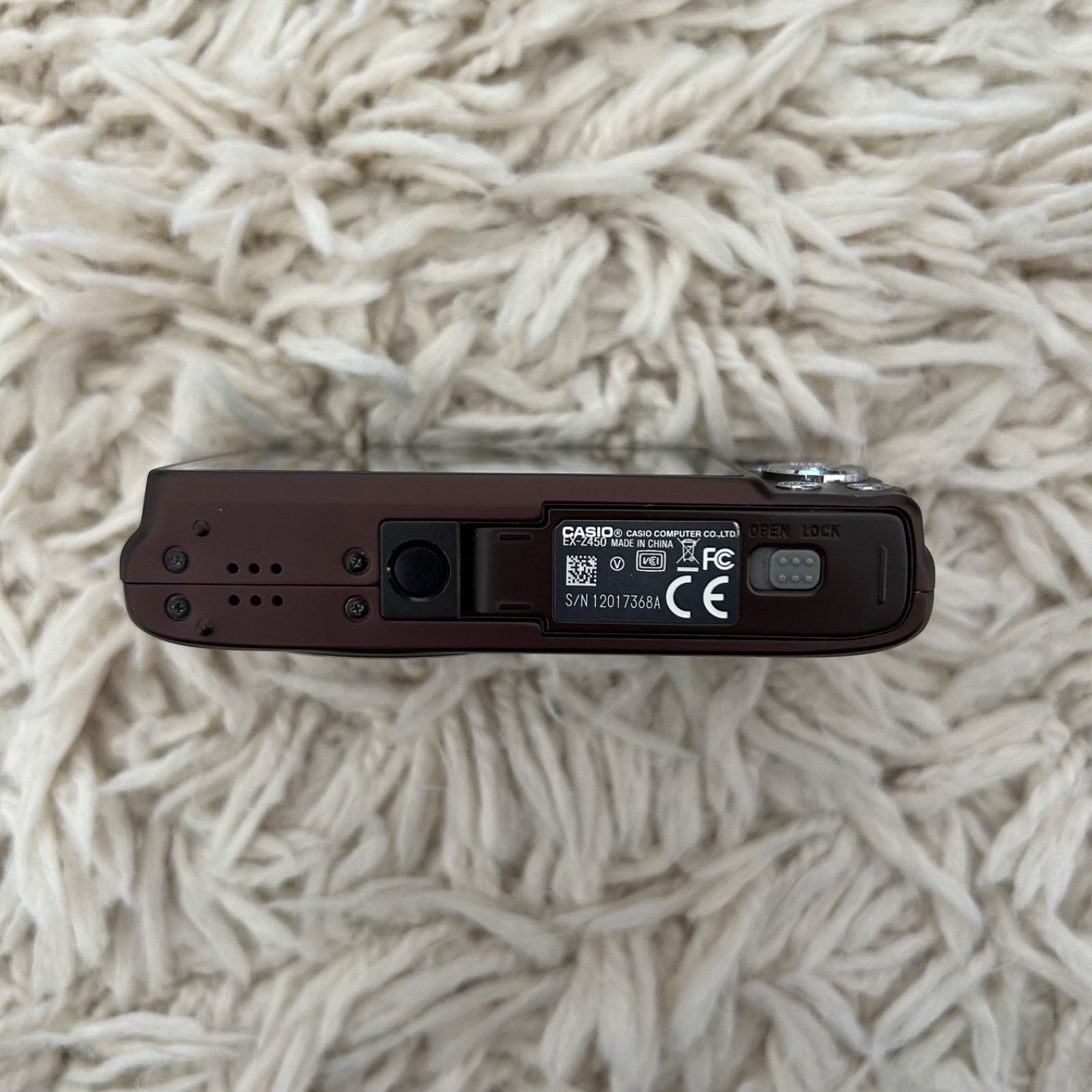 ✨美品✨】CASIO EXLIM EX-Z450 平成レトロ コンデジ ブラウン - メルカリ