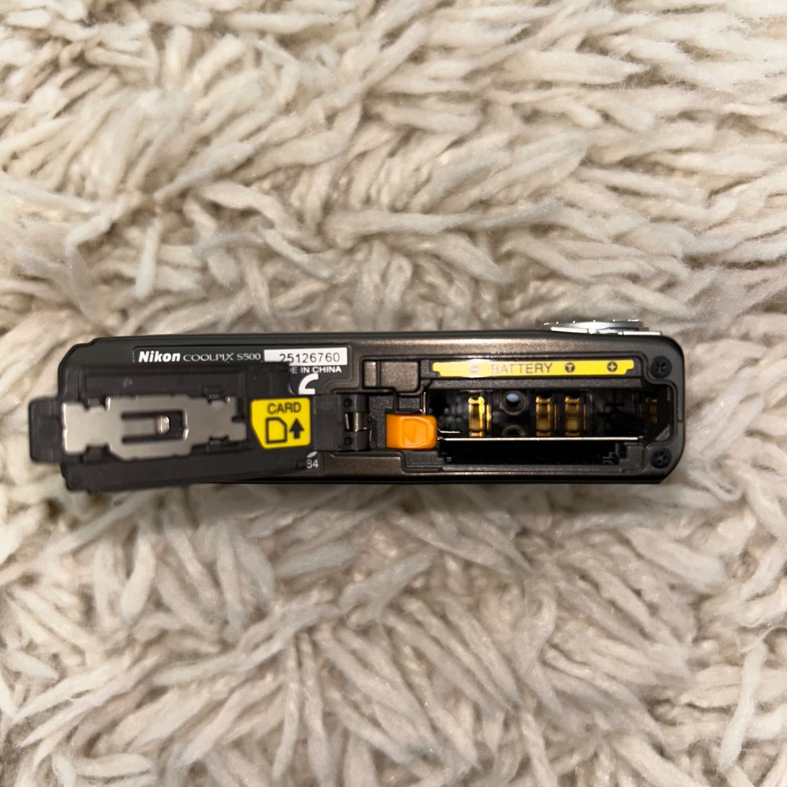 ✨美品✨】Nikon COOLPIX S500 コンデジ 平成レトロ ブラック - メルカリ