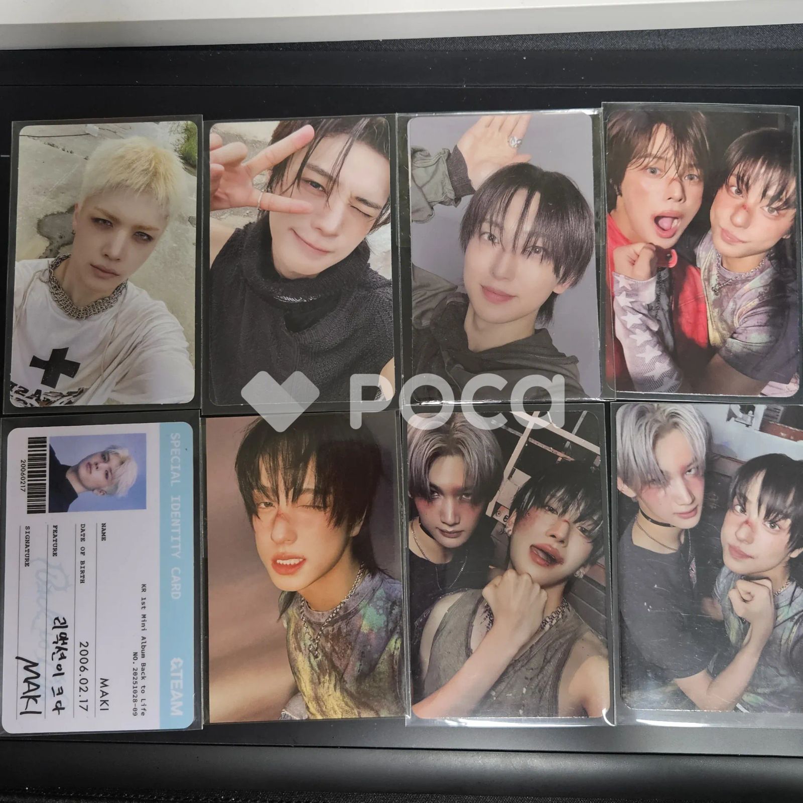&TEAM ユニット Back to Life Photocard Box - メルカリ