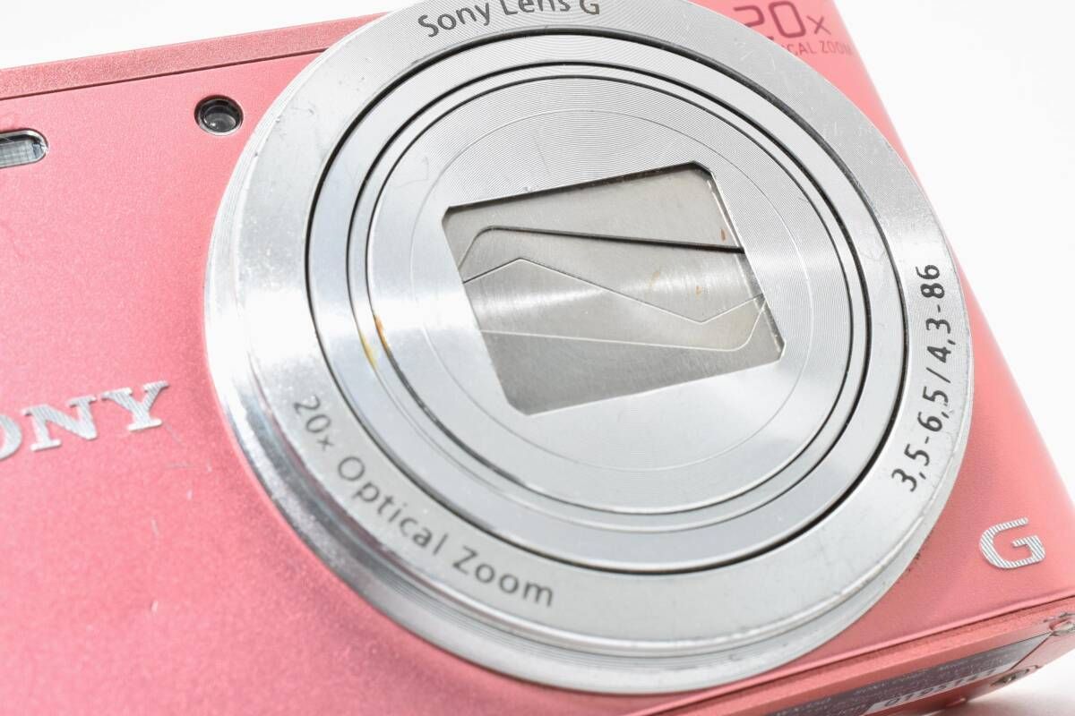 ☆訳あり大特価☆SONY ソニー DSC-WX350 Cyber-shot ピンク コンパクト
