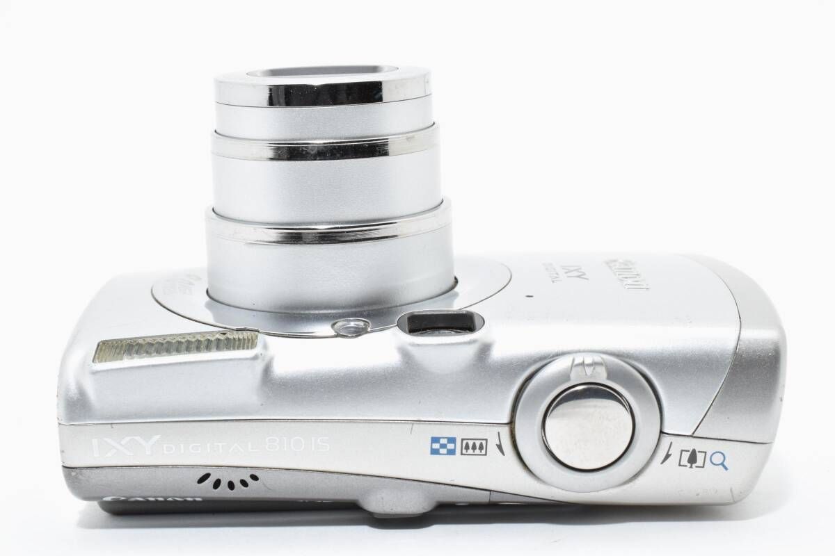Canonキヤノン IXY DIGITAL 810IS PC1235 コンデジ デジカメ シルバー