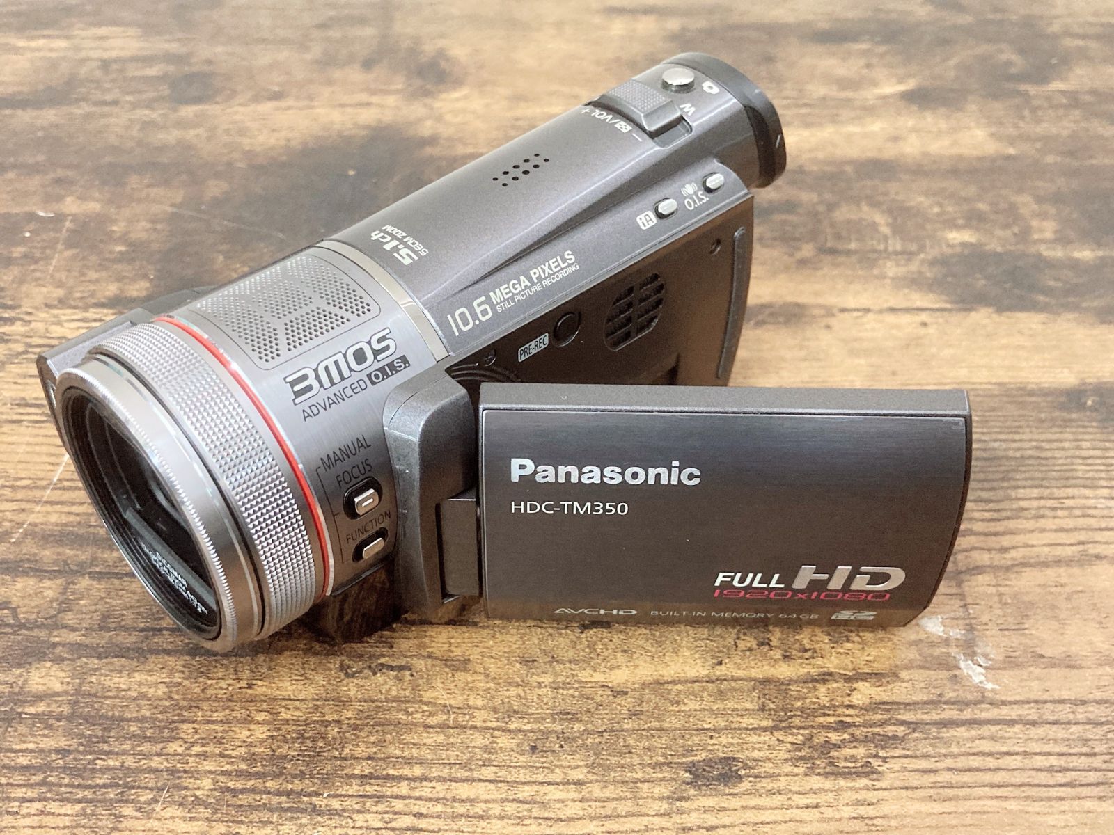 パナソニック HDC-TM350 デジタルハイビジョン ビデオカメラ フルHD