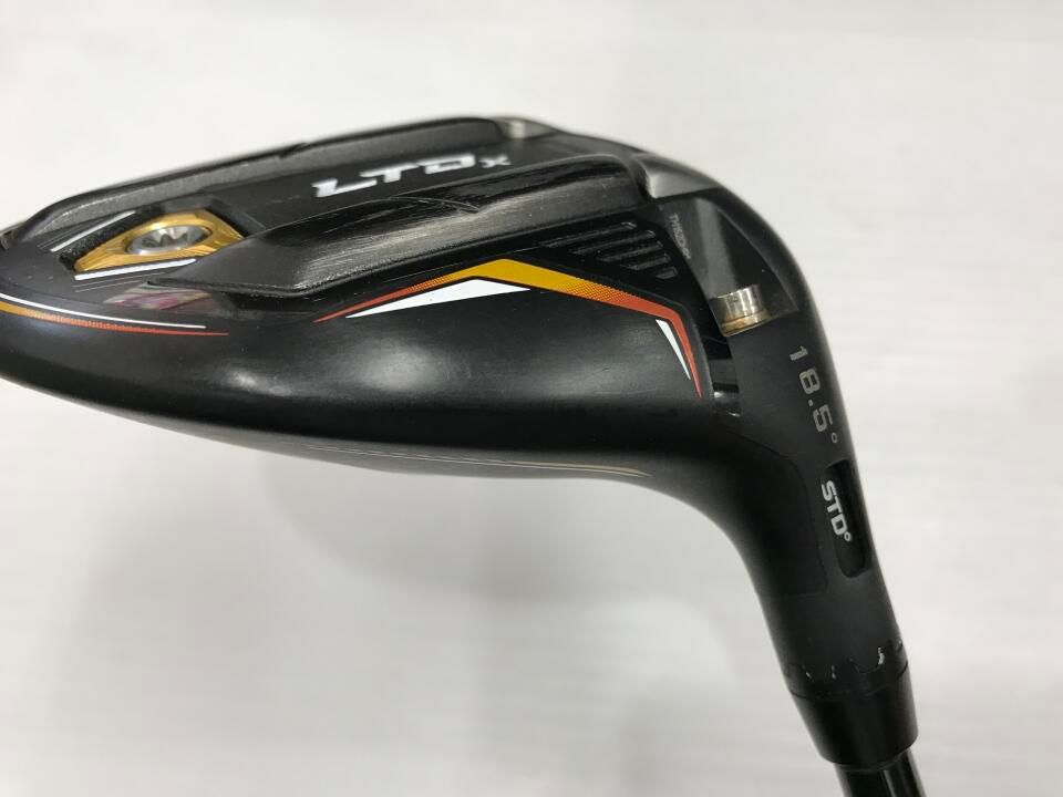 コブラ KING LTDx Gold/Black 18.5度 ツアーAD for Cobra Sフレックス