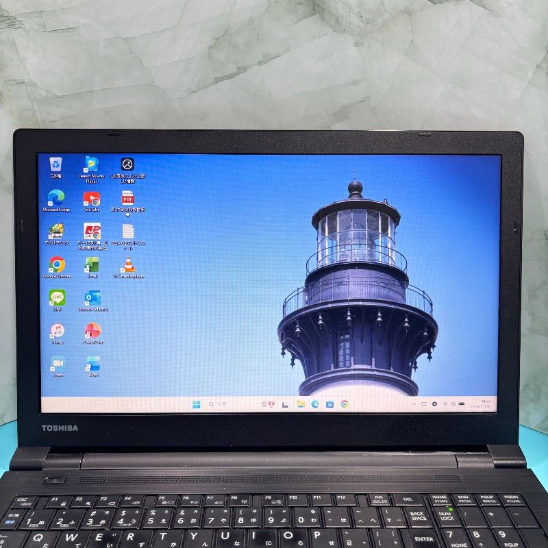 Windows11ノートパソコン【Office付‼】☆安心TOSHIBA ☆メモリ8G☆新品