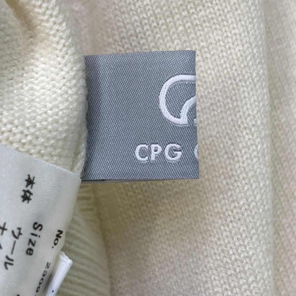 サイズ：4 CPG GOLF シーピージーゴルフ ウール混 ニットセーター 羊