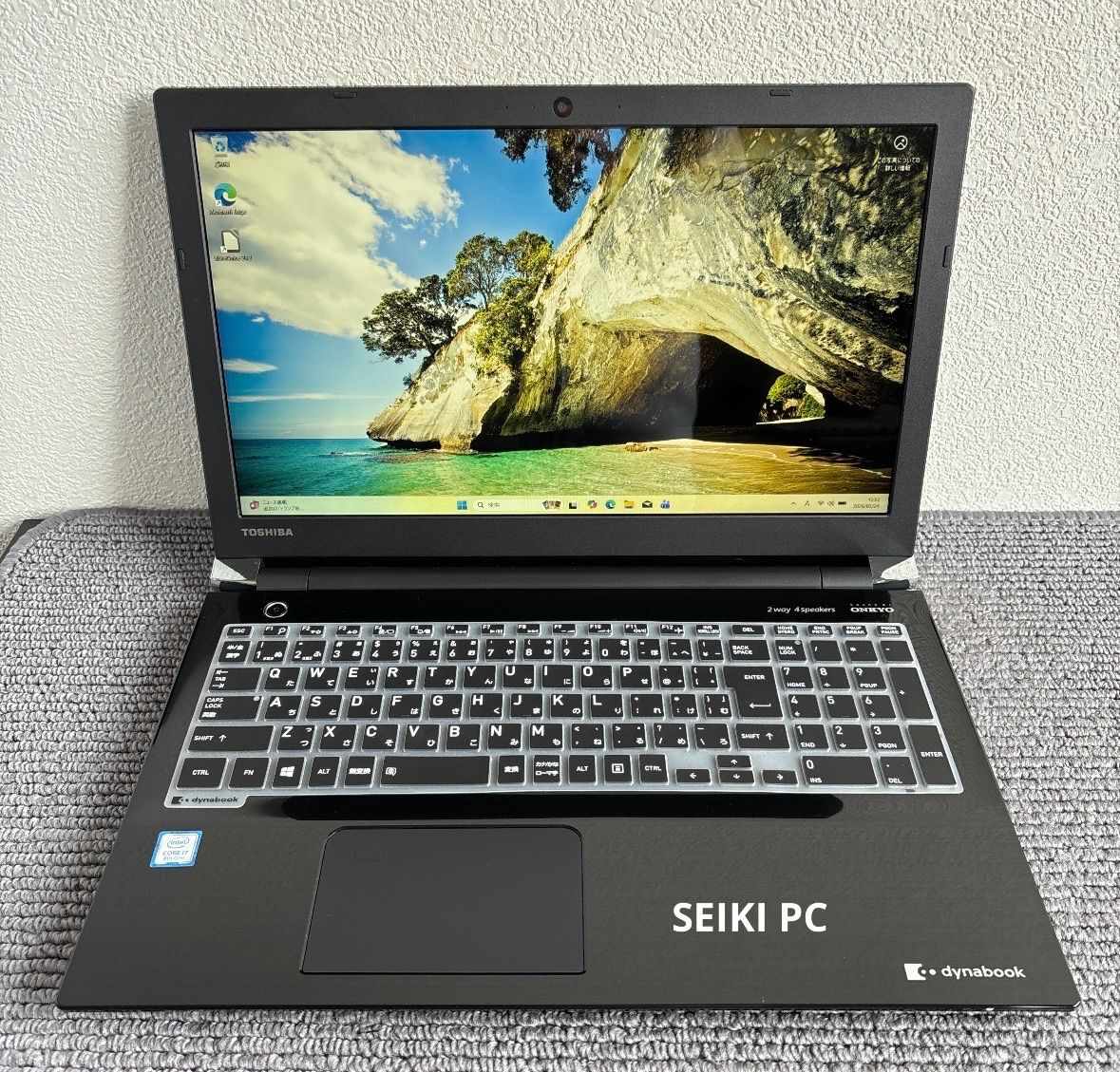 東芝dynabook T75/FB i7-8550U メモリ8GB SSD 128GB Win11 指紋認証