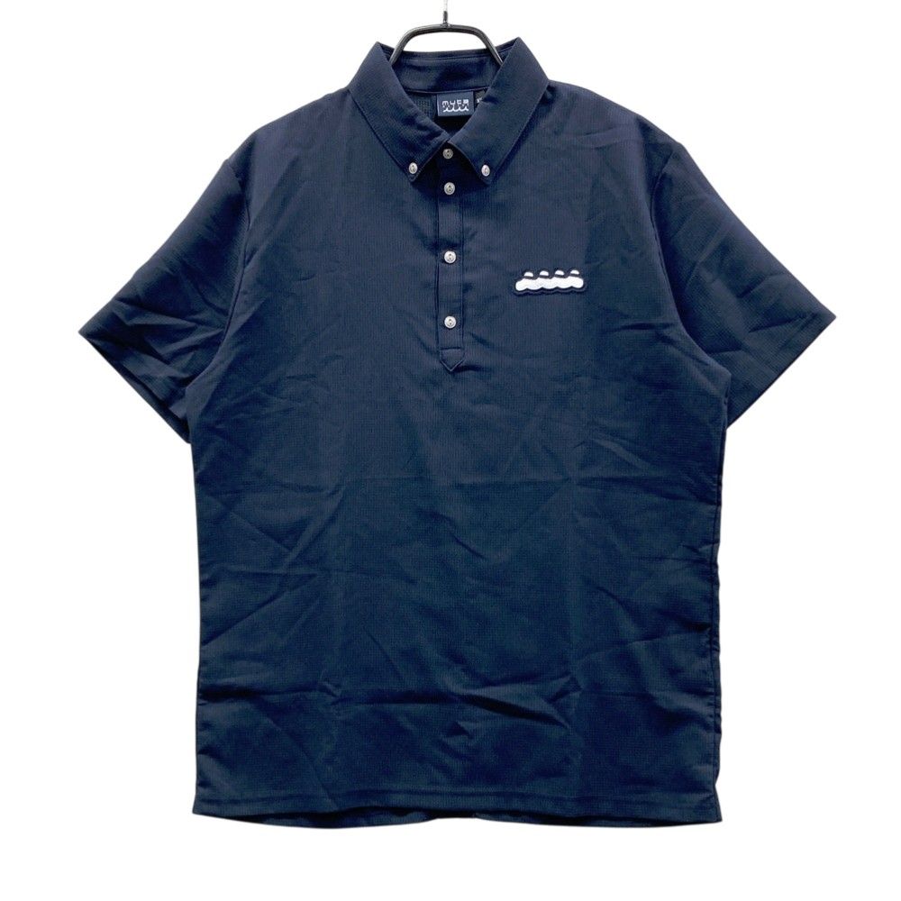 サイズ：XXL MUTA MARINE ムータマリン 半袖ポロシャツ ネイビー系