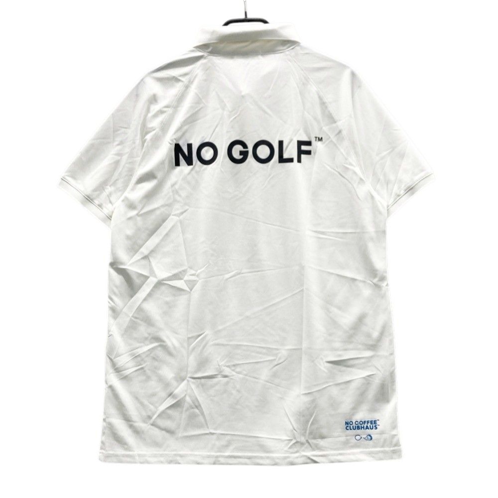 サイズ：XL NO COFFEE ノーコーヒー × CLUBHAUS 半袖ポロシャツ