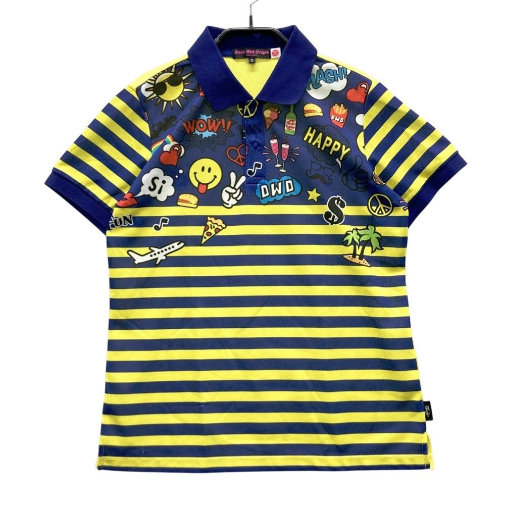 サイズ：2 DANCE WITH DRAGON ダンスウィズドラゴン 半袖ポロシャツ