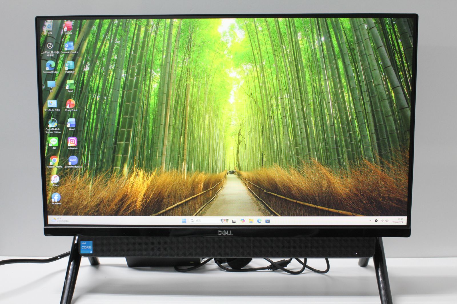 中古一体型デスクトップPC】Dell〈Inspiron 5400 AIO〉Intel Core i3