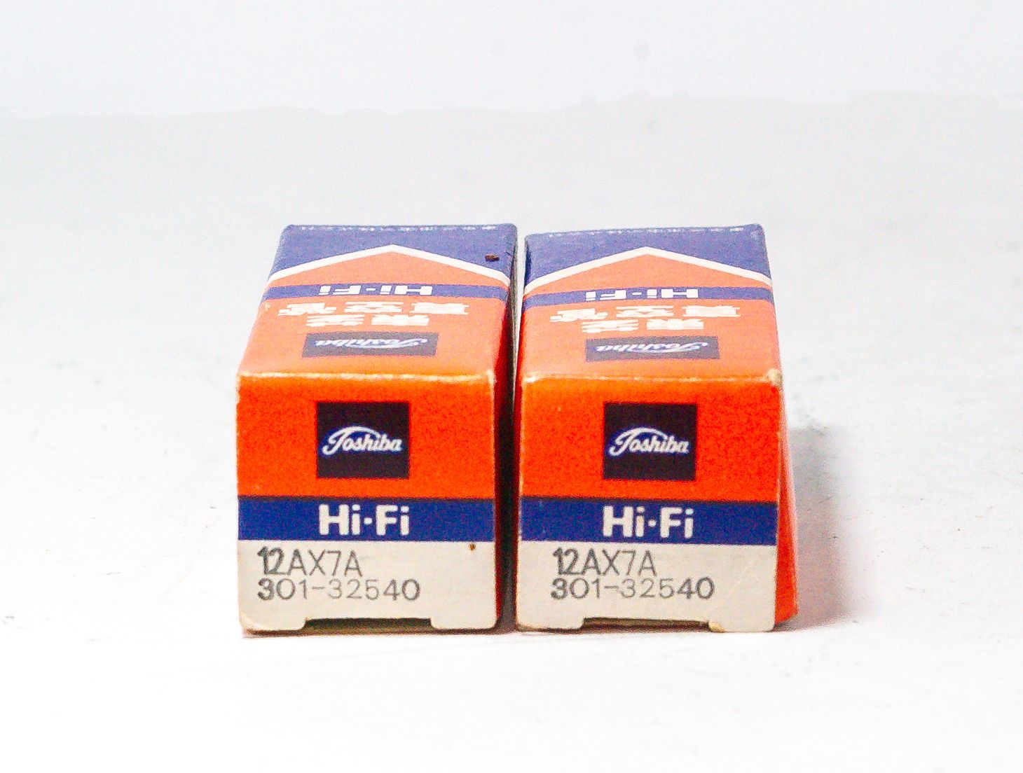 TOSHIBA 東芝 ELECTRON TUBE 真空管 Hi-Fi 12AX7A 301-32540 2個セット