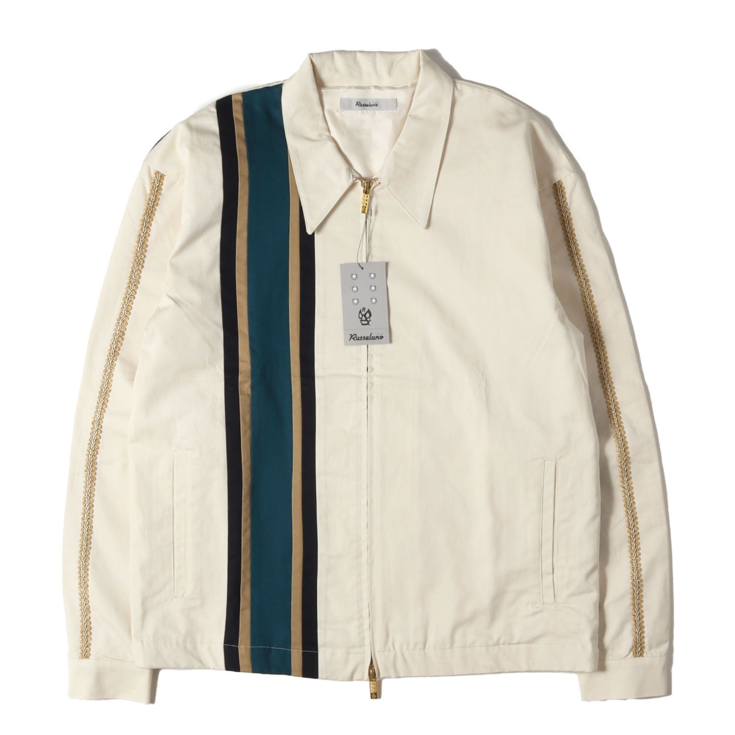 美品】Russeluno ラッセルノ ジャケット アイボリー サイズ:6