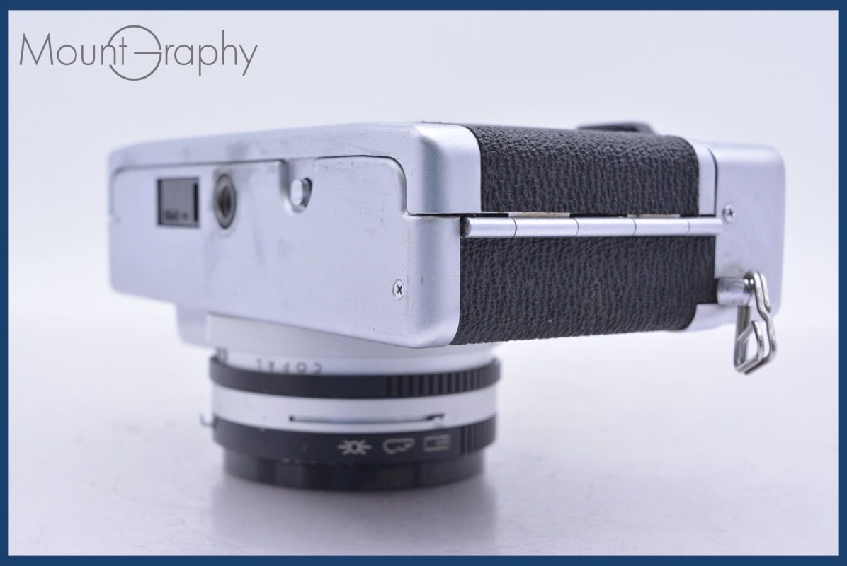 動作保証】 キヤノン Canon Canonet QL19 45mm F1.9 前キャップ&レンズ