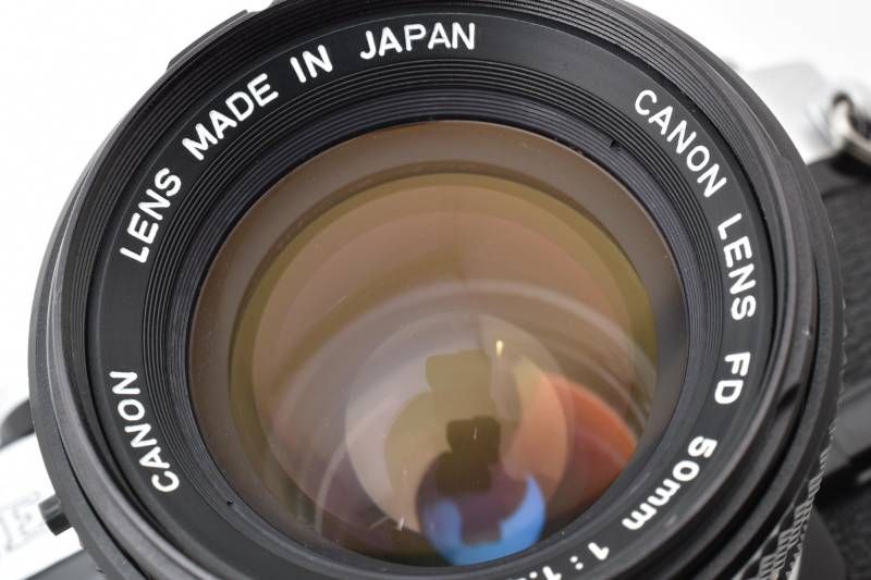 ジャンク】Canon キャノン AE-1 シルバー / FD 50mm 1.4 S.S.C レンズ