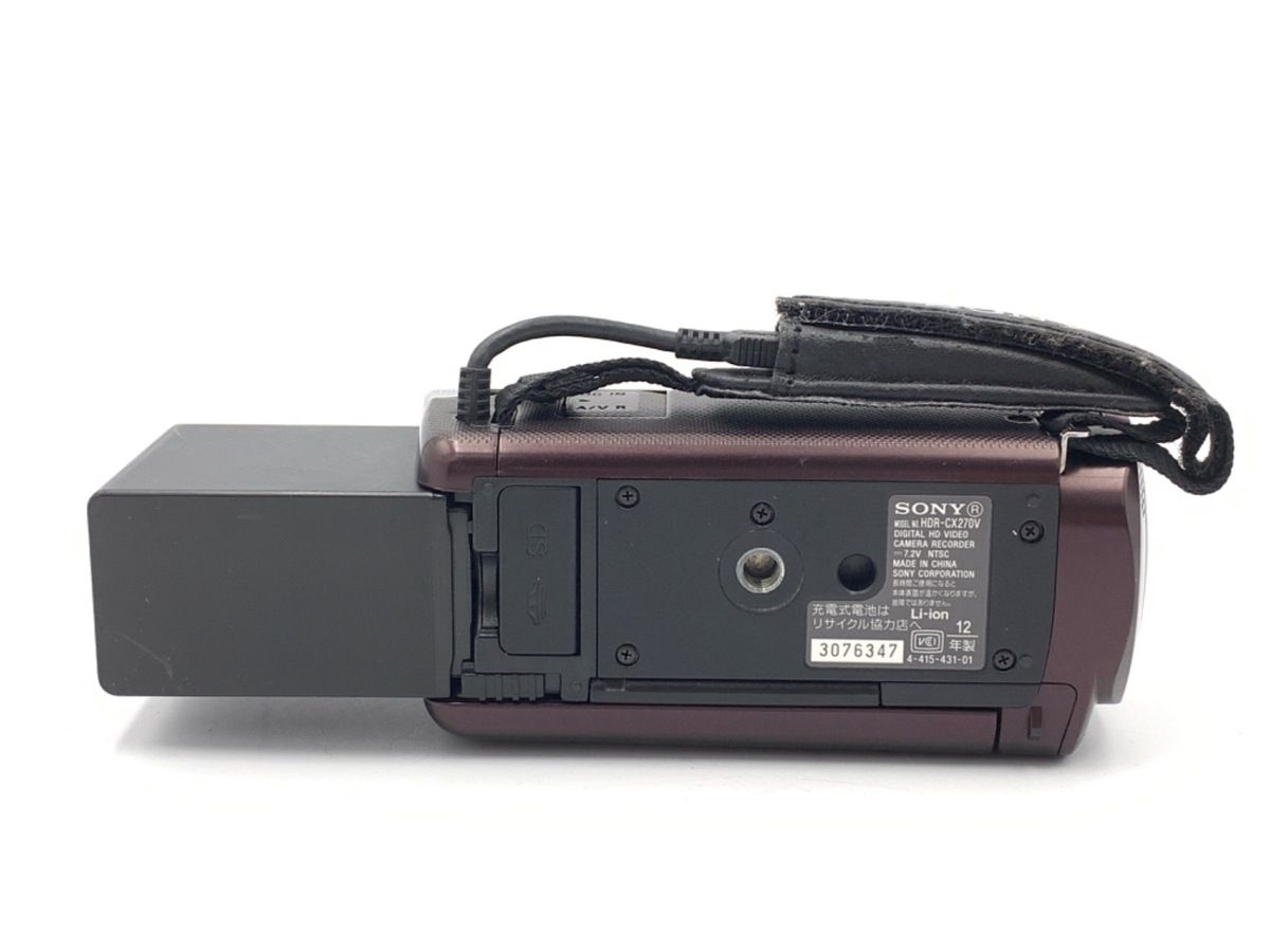 中古】 【並品】 ソニー HDR-CX270V ボルドーブラウン - メルカリ