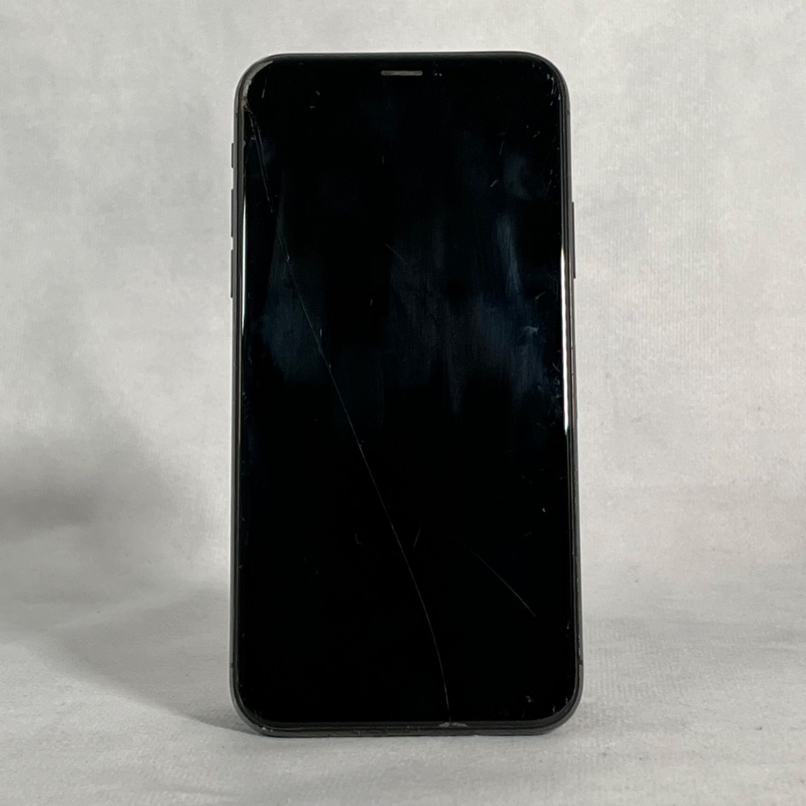 管2602-241】Apple iPhone X 64GB 本体 スペースグレー ネットワーク