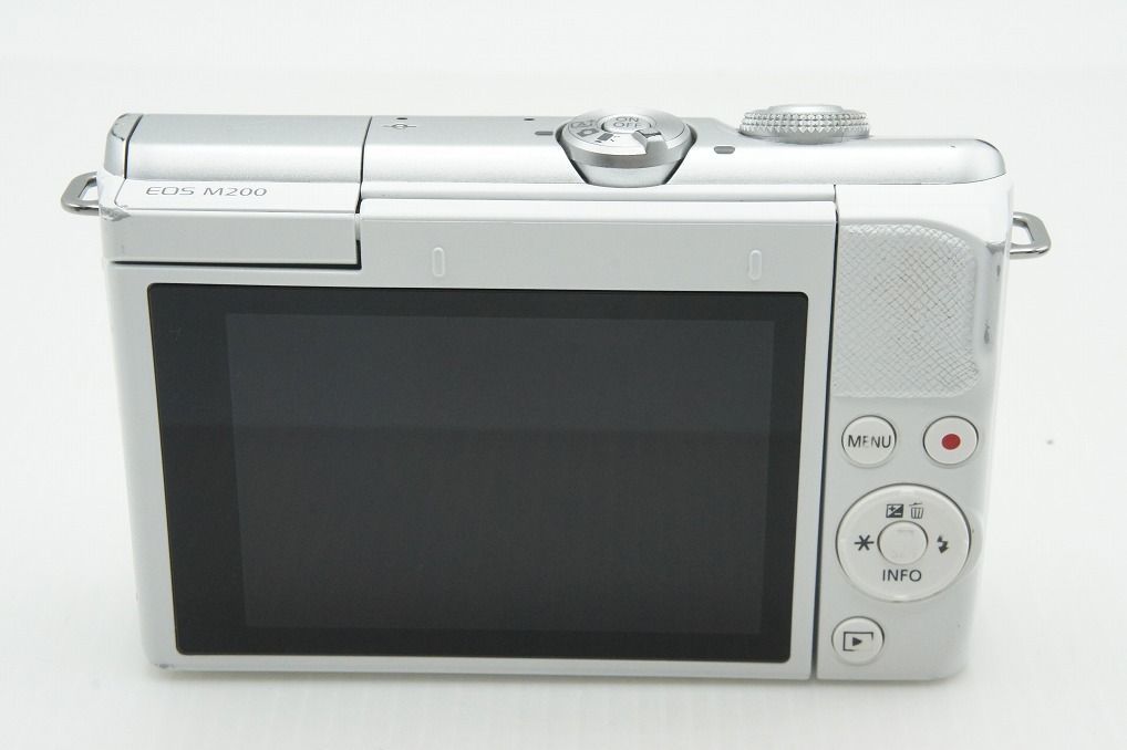 Canon キヤノン EOS M200 レンズキット (EF-M15-45mm F3.5-6.3 IS STM