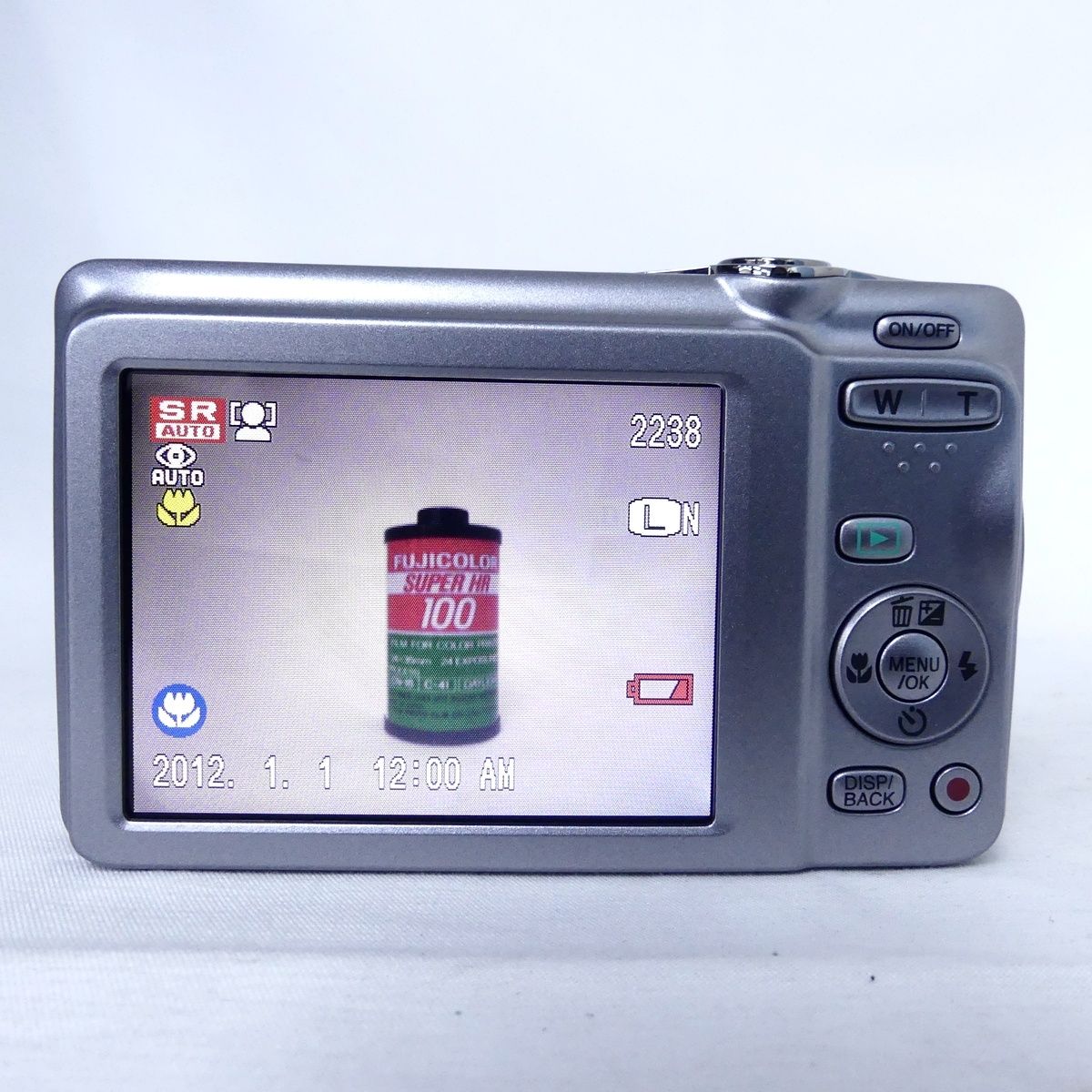 FUJIFILM フジフィルム FinePix JX500 シルバー デジタルカメラ