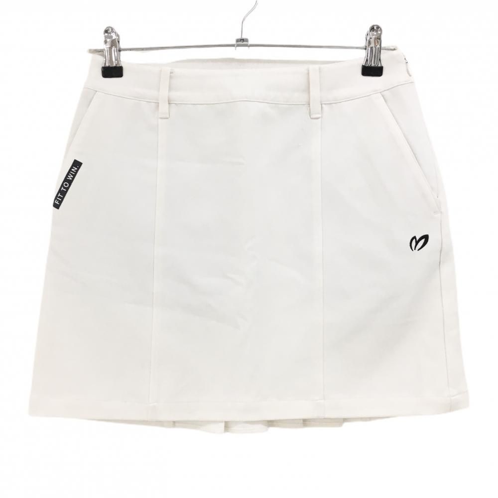 マスターバニー×BATMAN スカート 白×黒 後一部プリーツ 10周年