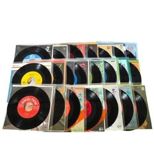 昭和レトロ レコードまとめ売り 22枚 - メルカリ