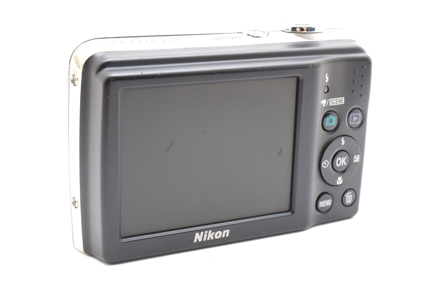 ニコン Nikon COOLPIX L23 シルバー SDカード付き - メルカリ