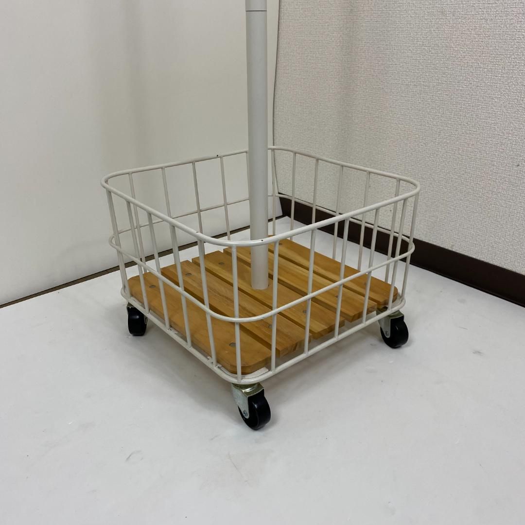 ☆Mash マッシュ BYケージポールハンガー ホワイト バイケージポール