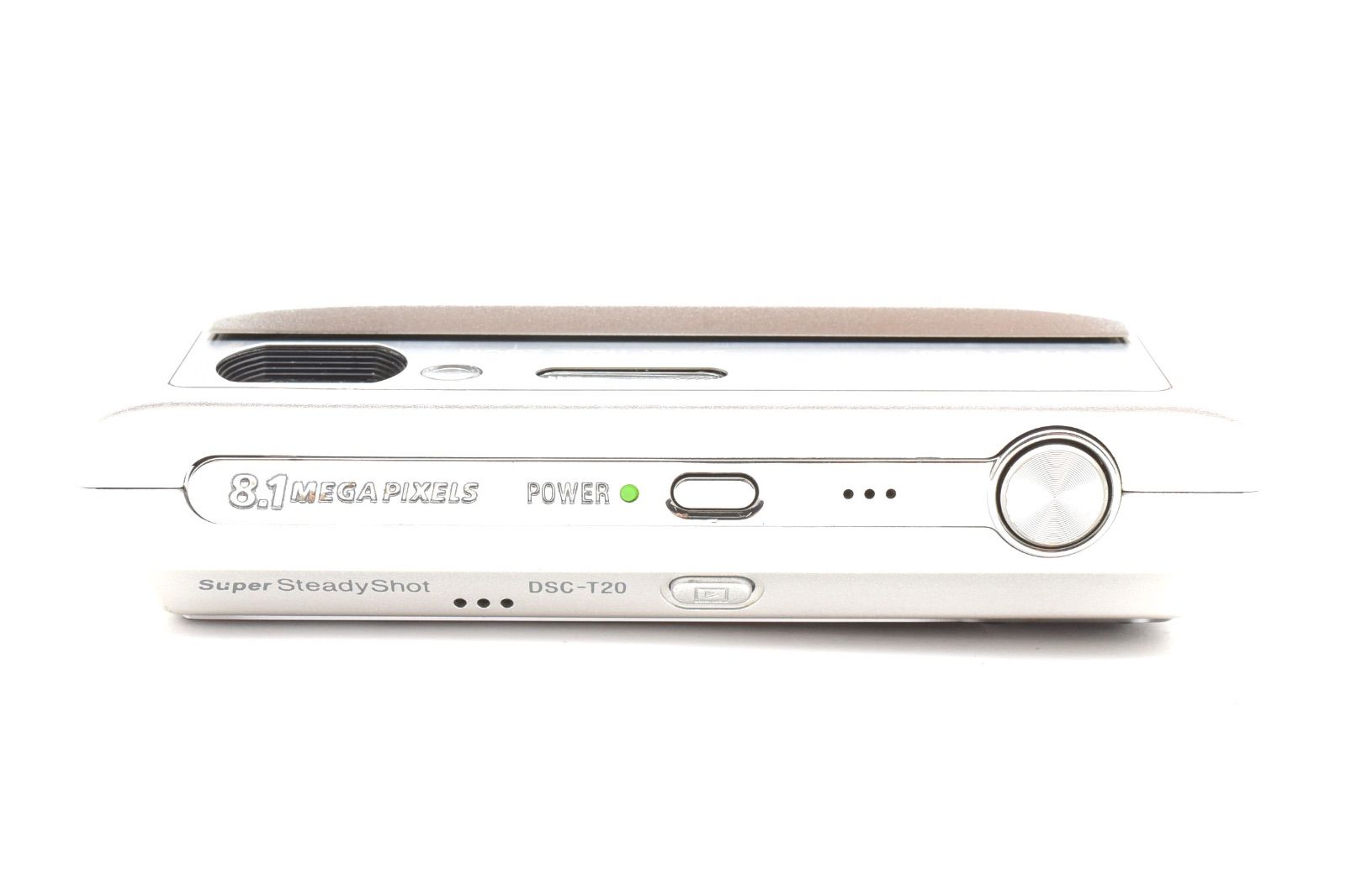 美品】ソニー SONY Cyber-Shot DSC-T20 シルバー メモリースティック