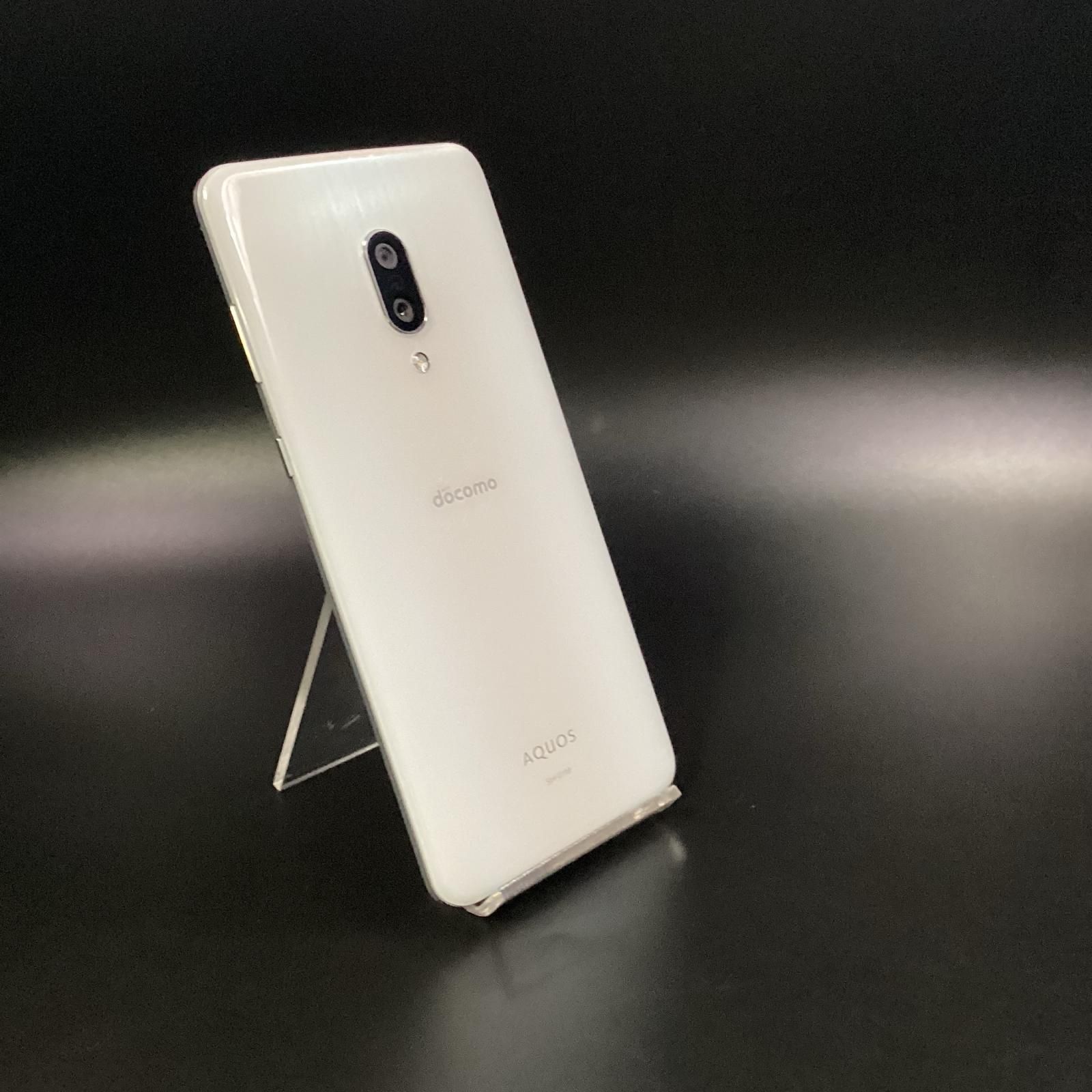 SHARP AQUOS zero2 256GB ミスティホワイト docomo SH-01M 白ロム 動作