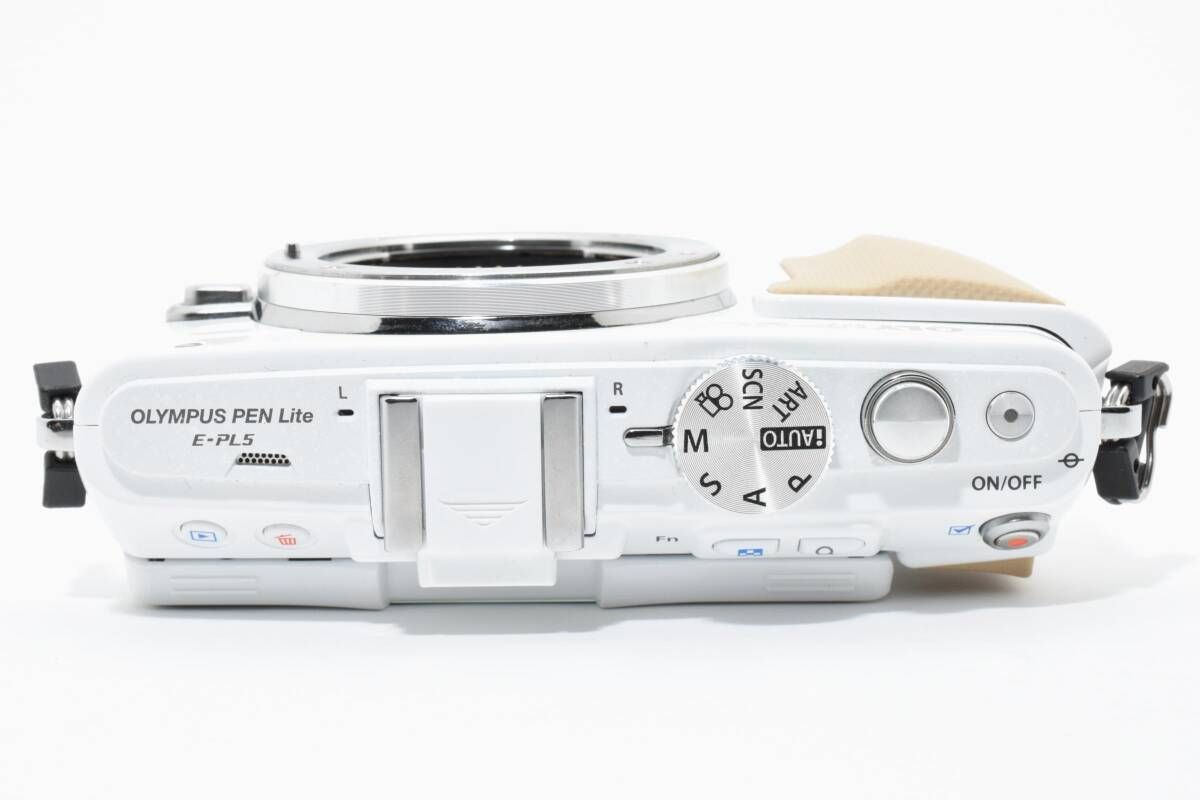 ☆オリンパス OLYMPUS PEN Lite E-PL5 ボディ ホワイト☆ 5500 #4422