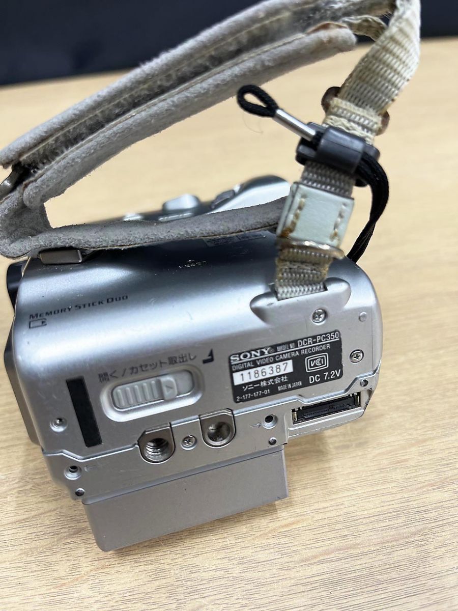 ジャンク品】 SONY ソニー デジタルビデオカメラ DCR-PC350 - メルカリ