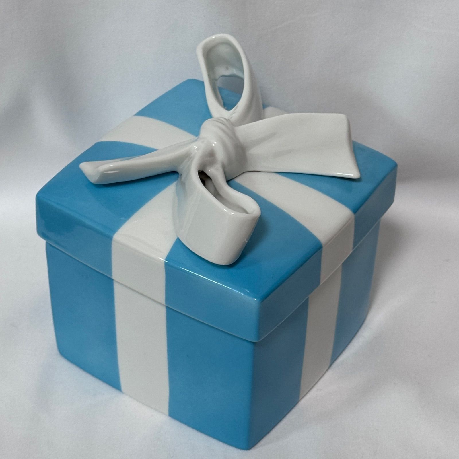 Tiffany&Co. ティファニー ブルーボックスブルーリボン 小物入れ L