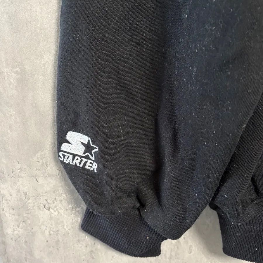 90s】スターター レイダース スウェット 黒 XL NFL STARTER RAIDERS