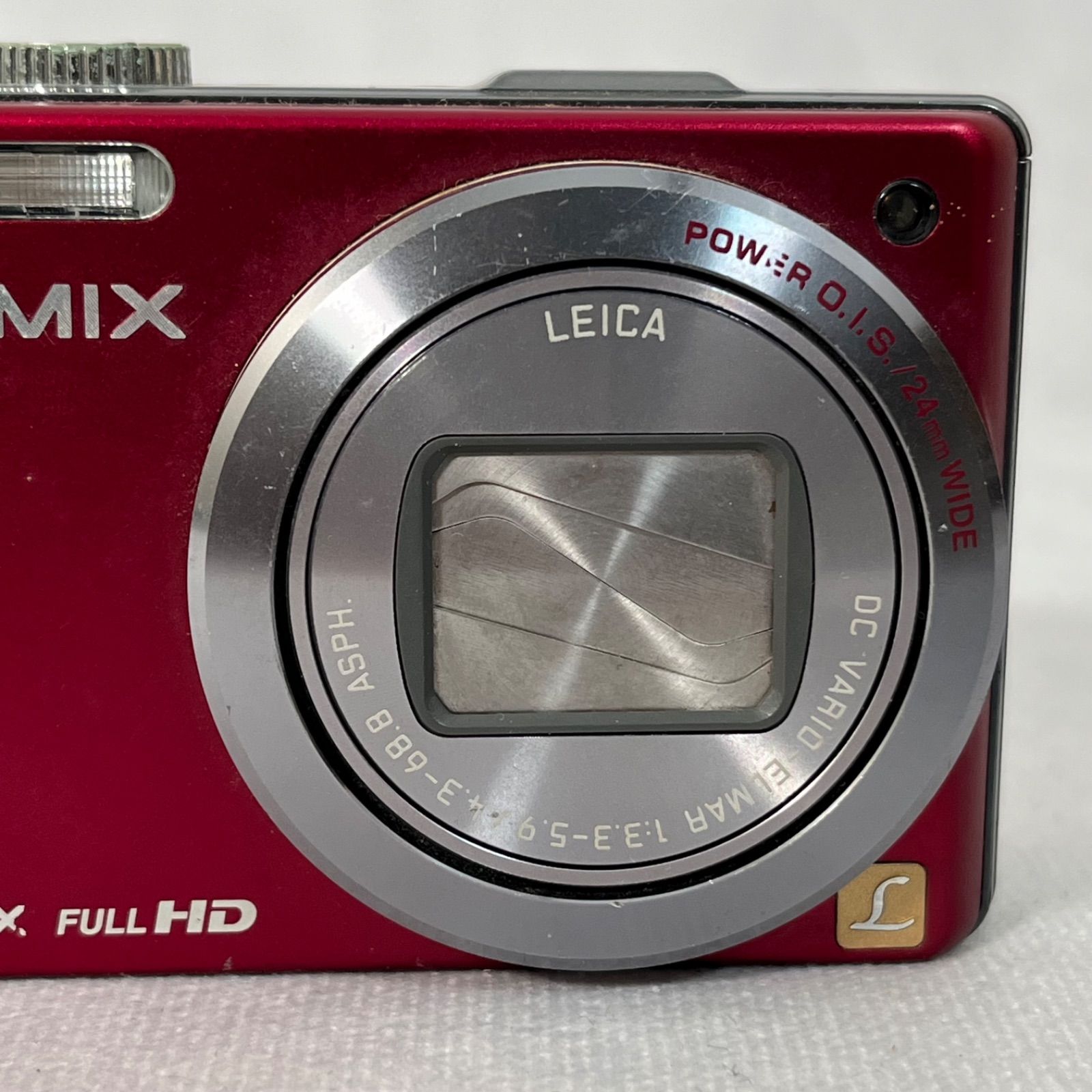 管2602-264】Panasonic パナソニック LUMIX DMC-TZ20 レッド
