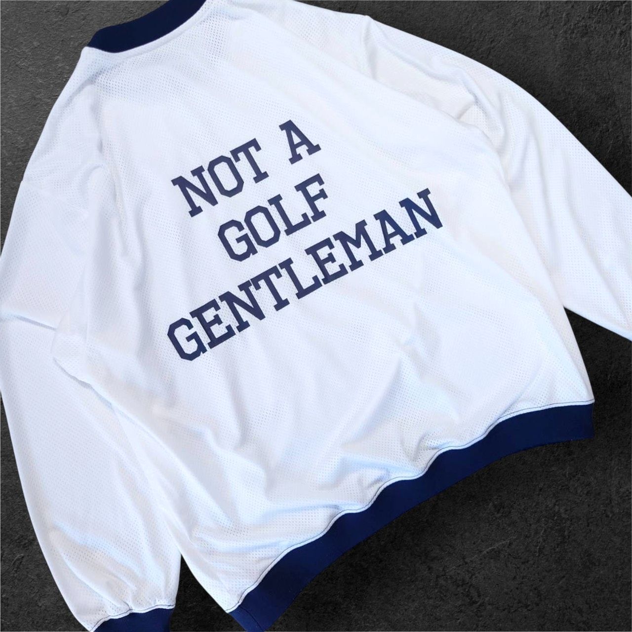 極美品 Cph/Golf CAPTAINS HELM GOLF ダブルメッシュ ロングスリーブ
