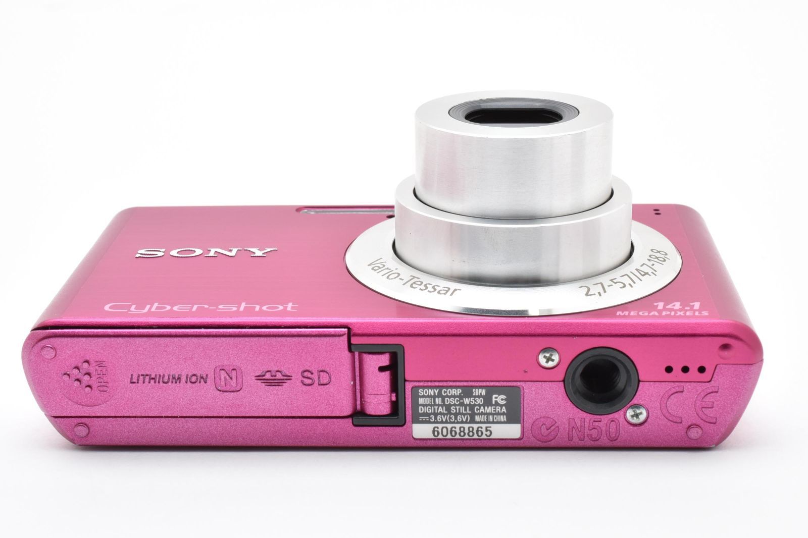 □ 美品 □ ソニー SONY Cyber-shot DSC-W530 ピンク 《動作確認済