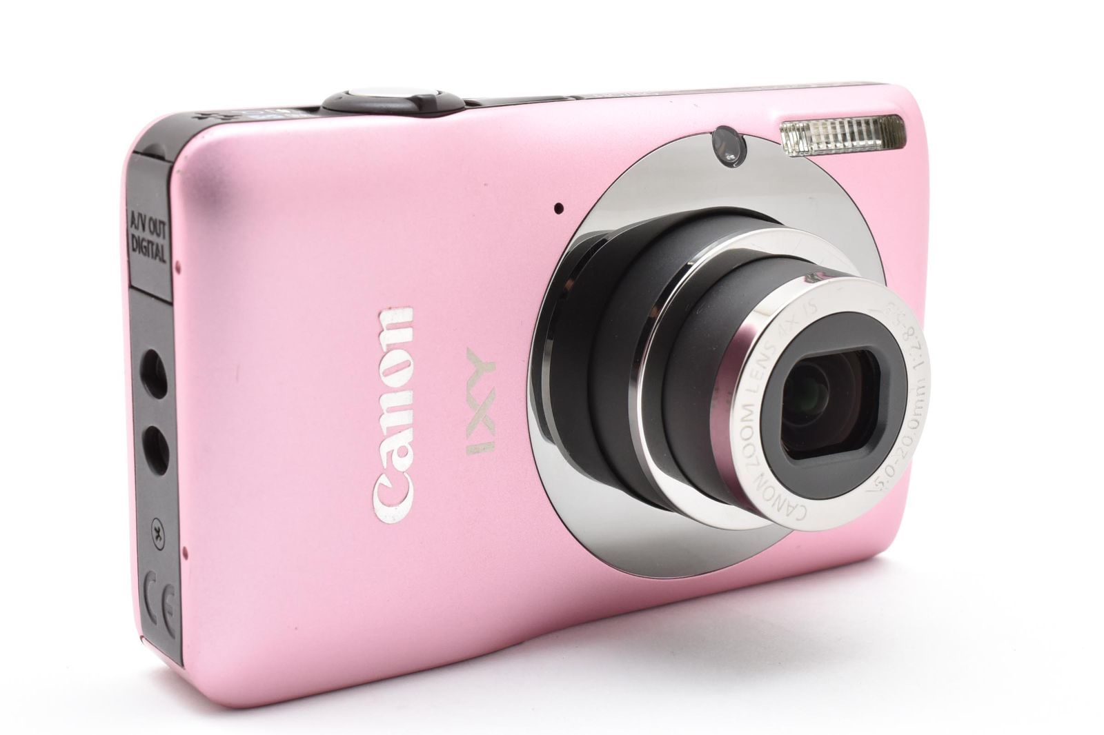 キヤノン Canon IXY 200F ピンク PC1469 《動作確認済・付属品付