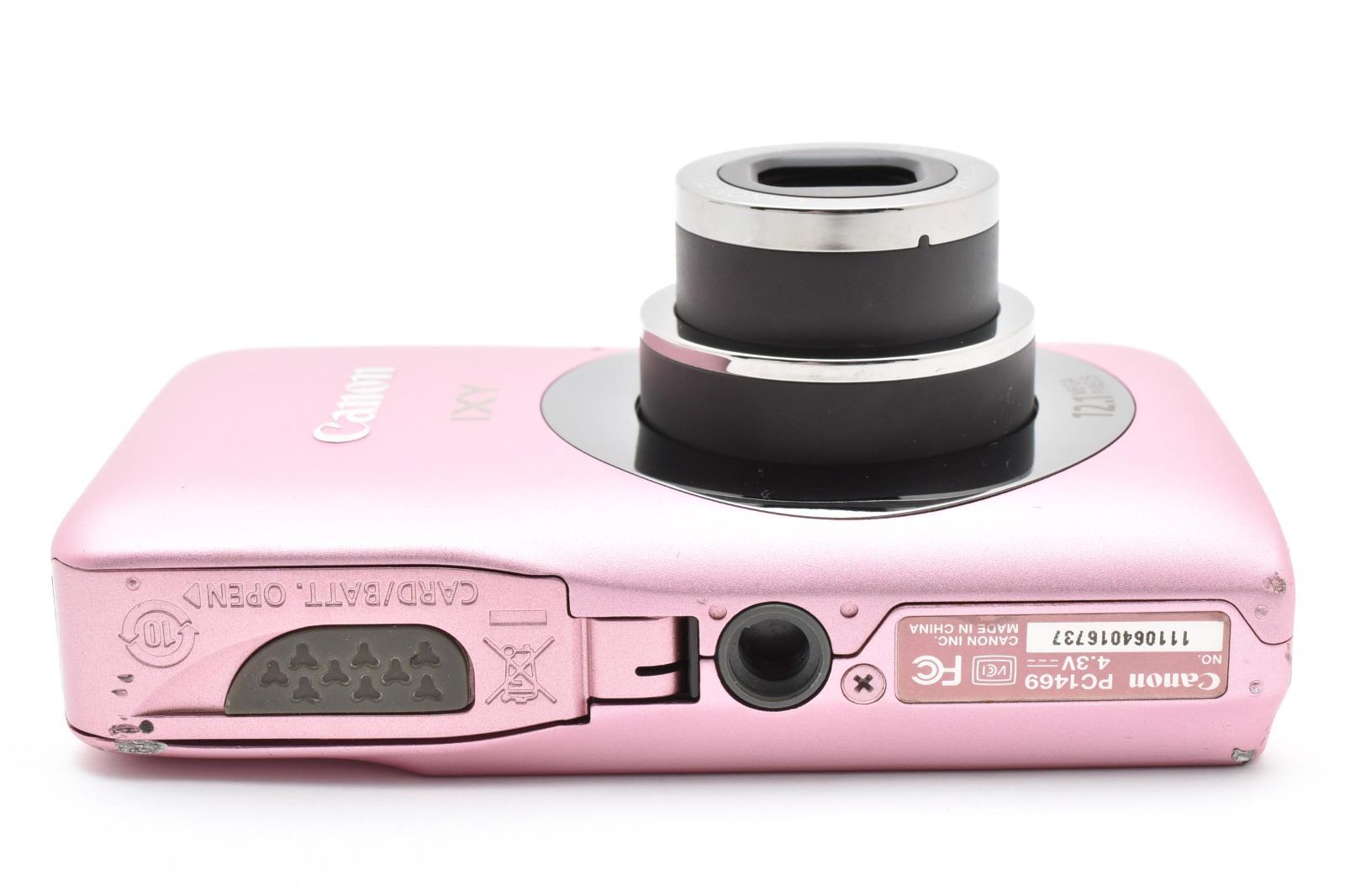 キヤノン Canon IXY 200F ピンク PC1469 《動作確認済・付属品付