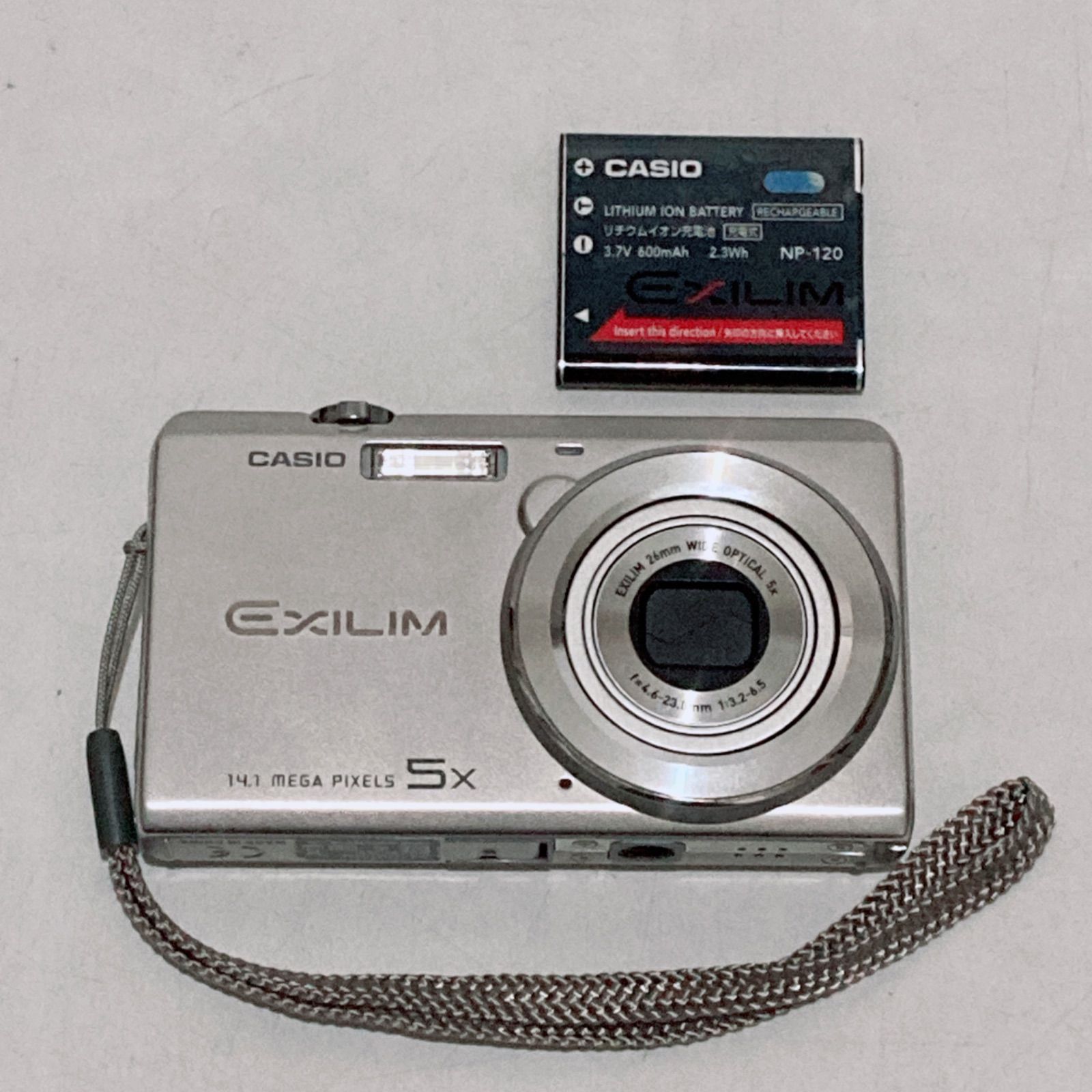CASIO EXILIM EX-ZS10 シルバー カシオ コンデジ デジカメ コンパクト
