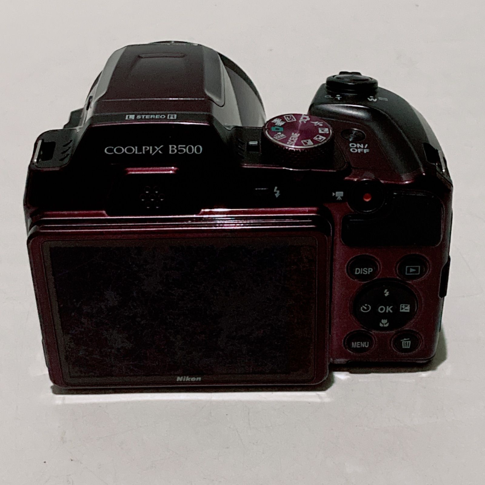 Nikon COOLPIX B500 プラム 光学40倍ズーム チルト式液晶 ニコン