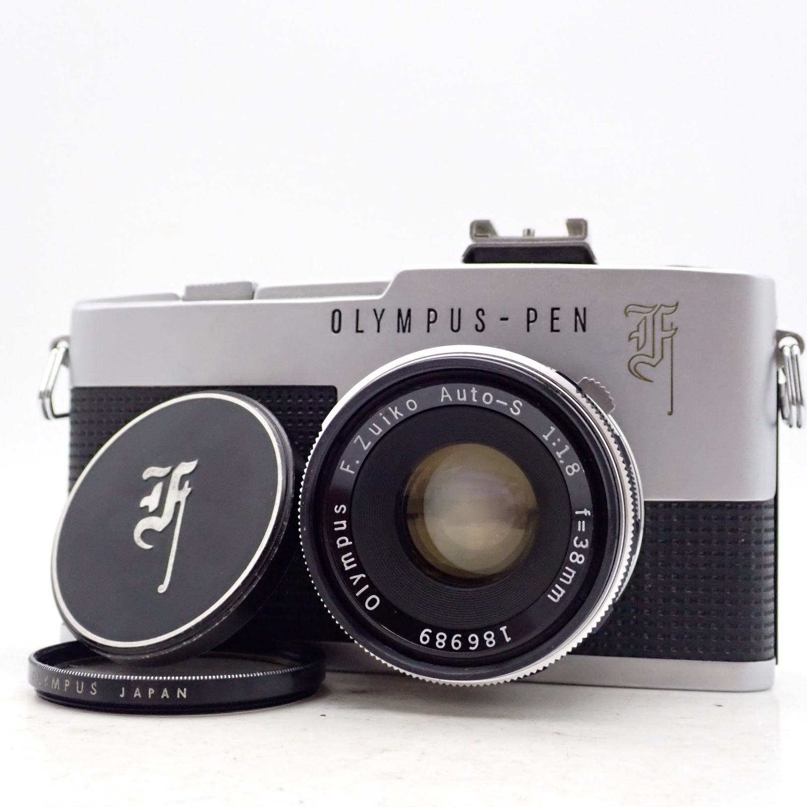 美品- OLYMPUS Pen F 一眼レフフィルムカメラ ハーフフレイム 173760 F