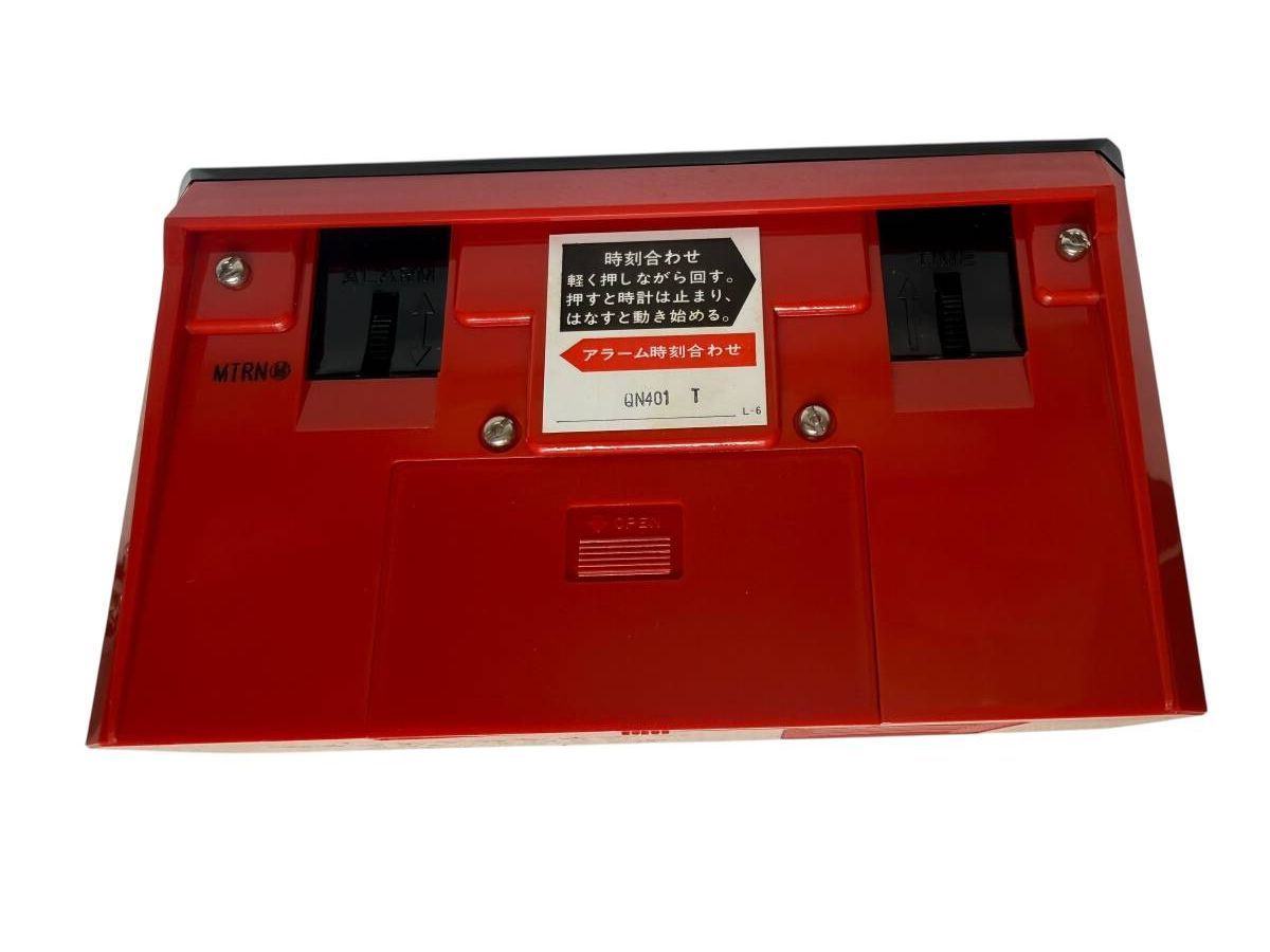 稼働 SEIKO（セイコー）製 昭和レトロ 置き時計 パタパタ時計 QN401T