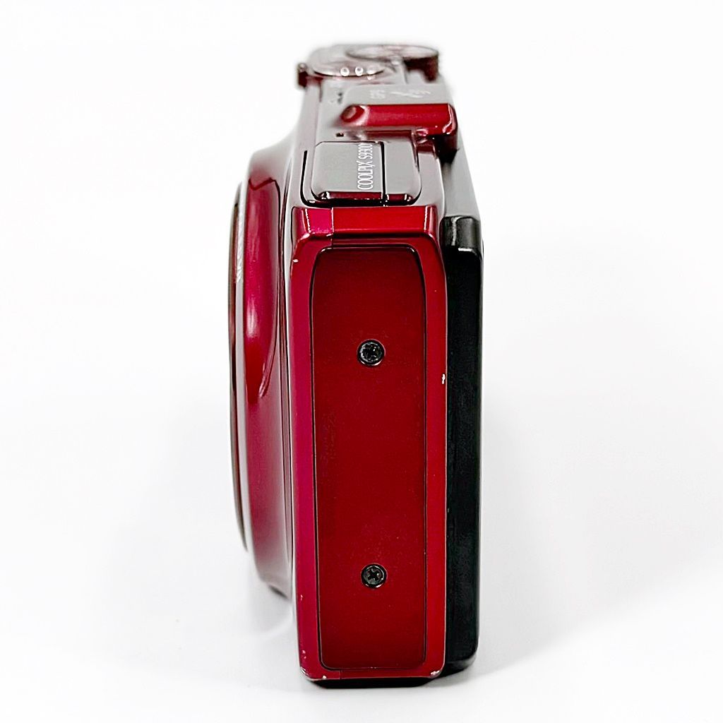 ニコン Nikon COOLPIX S9300 インペリアルレッド コンデジ カメラ 中古