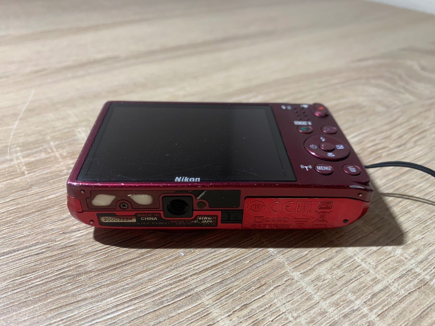 8685 Nikon COOLPIX S6800 レッド デジカメ - メルカリ