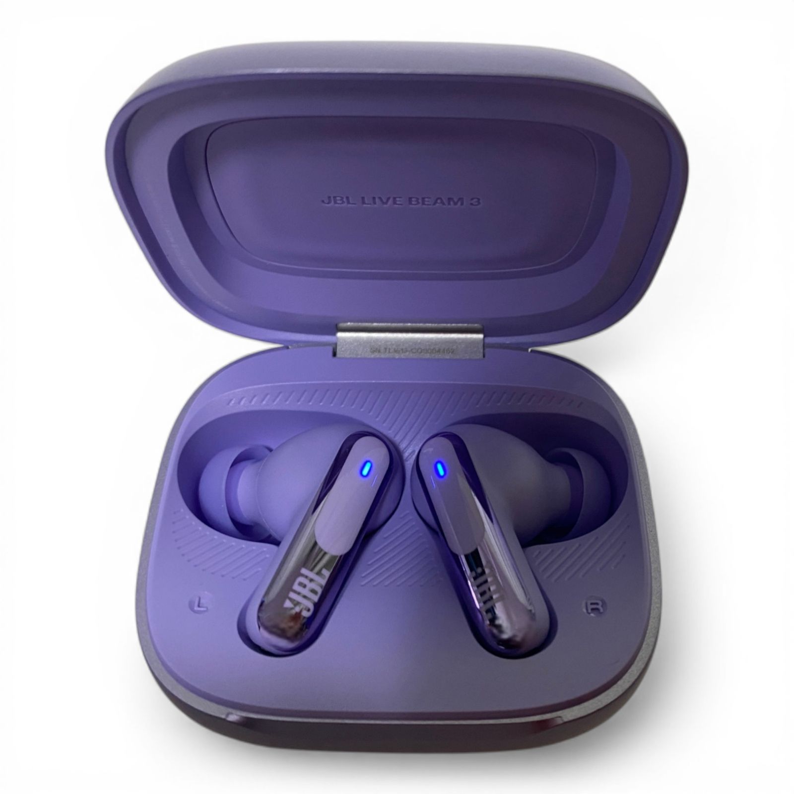 ◯ ジェイビーエル JBL ワイヤレスイヤホン LIVE BEAM 3 パープル